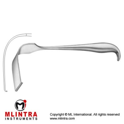 Meyerding Retractor Stainless Steel, 23 cm - 9" Blade Size 52 x 16 mm